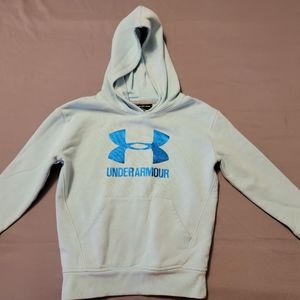 Girl's Under Armour hoodie, size YXS, excellent condition